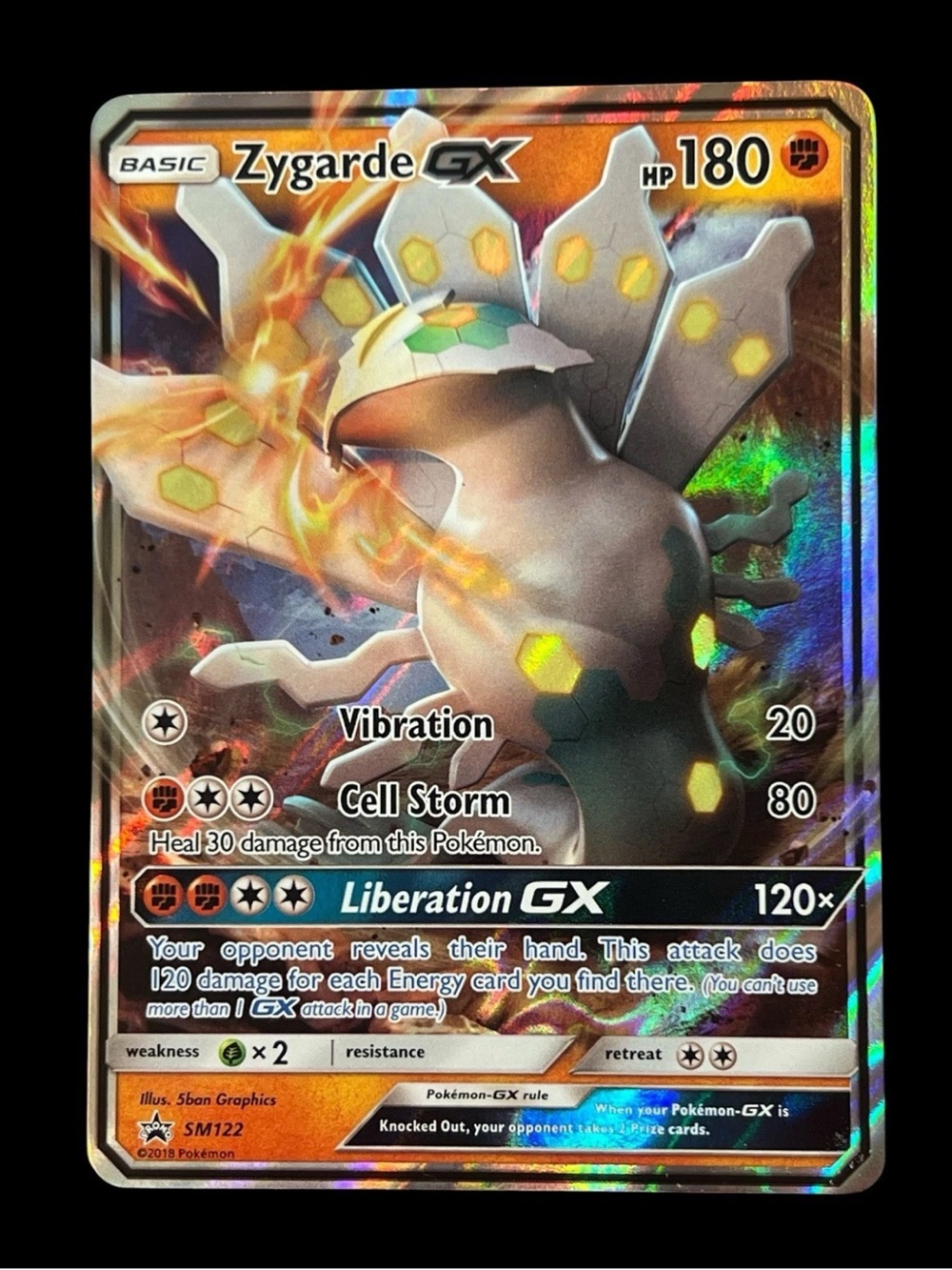 Zygarde GX SM122 Sm Holo